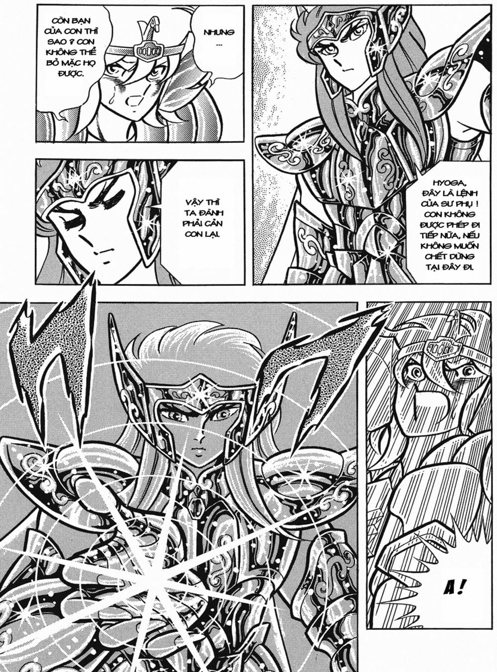 Truyện Tranh Áo Giáp Vàng - Saint Seiya trang 4
