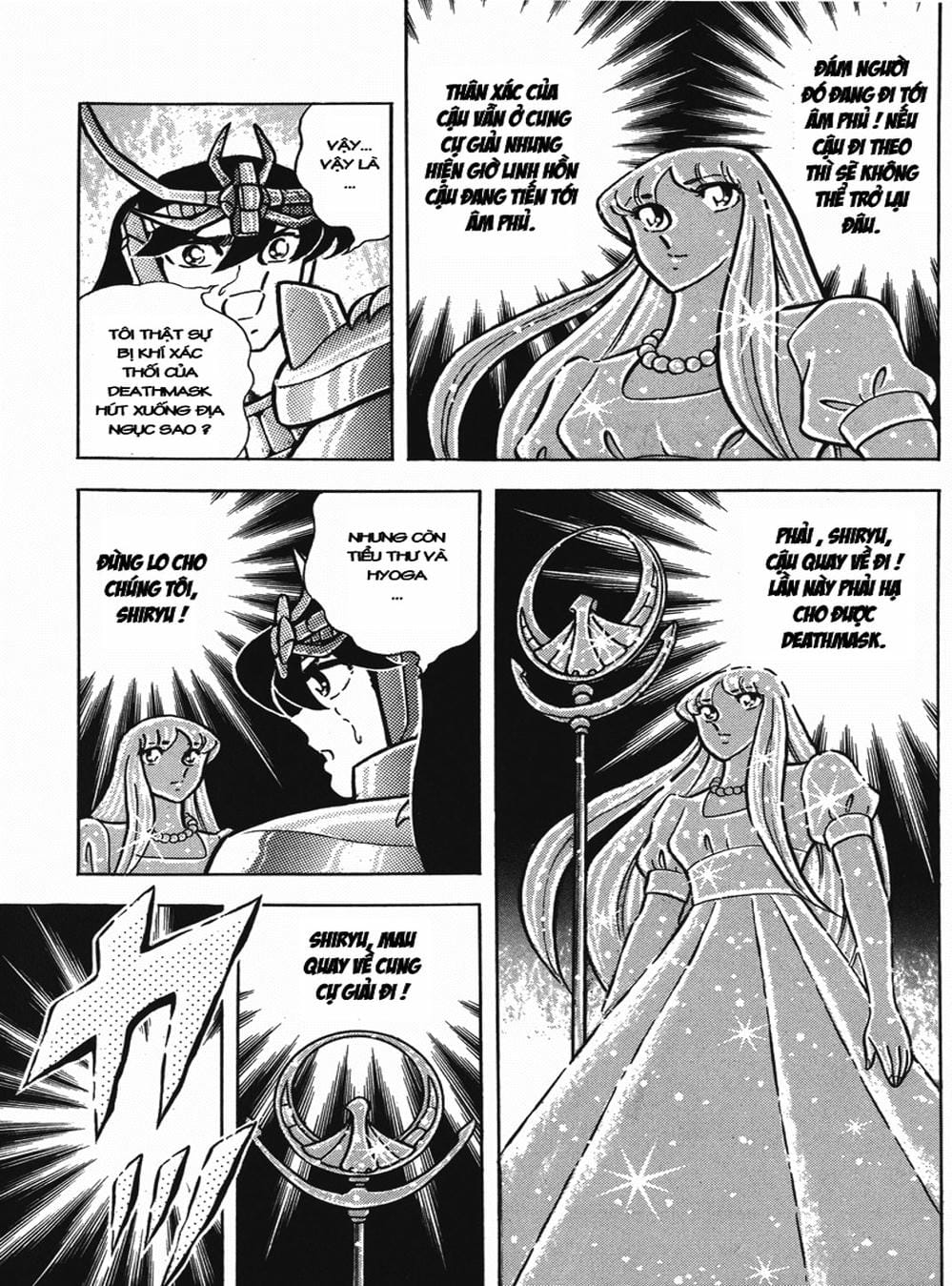 Truyện Tranh Áo Giáp Vàng - Saint Seiya trang 4
