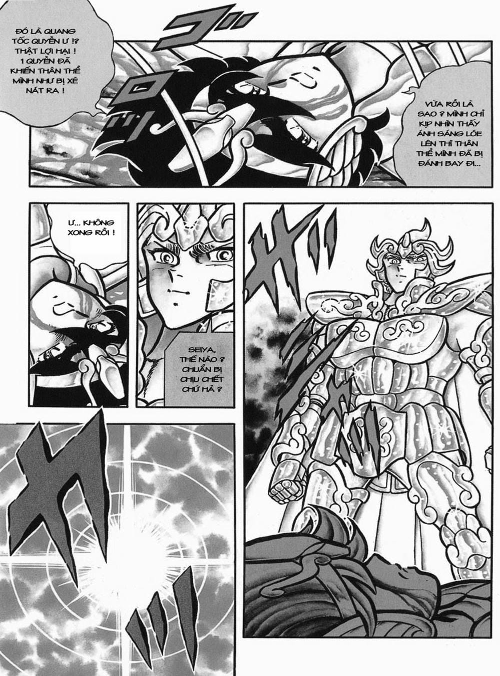 Truyện Tranh Áo Giáp Vàng - Saint Seiya trang 4