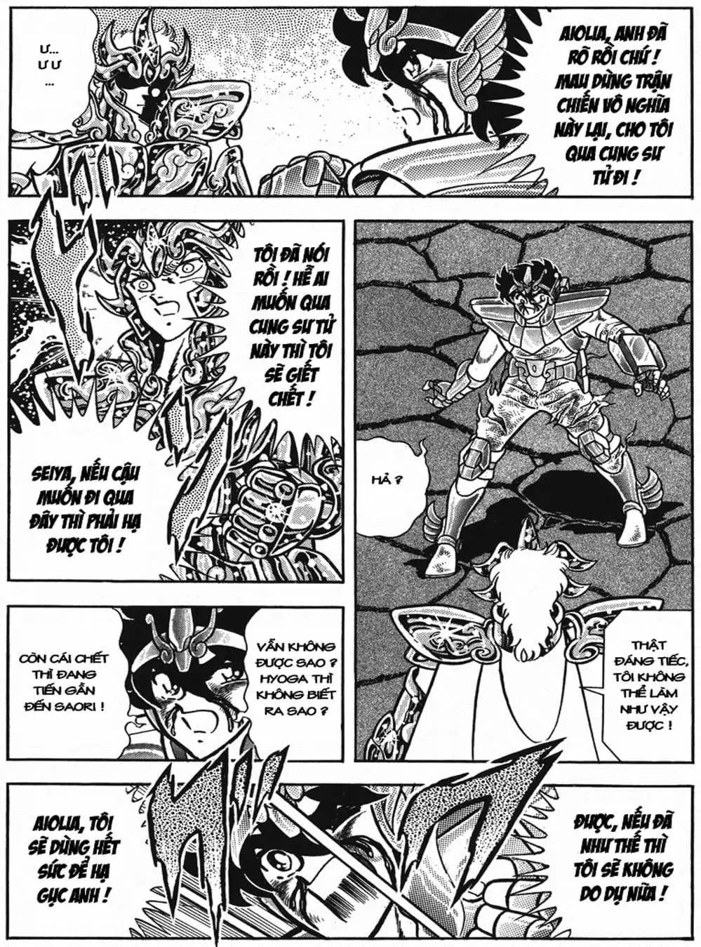 Truyện Tranh Áo Giáp Vàng - Saint Seiya trang 4