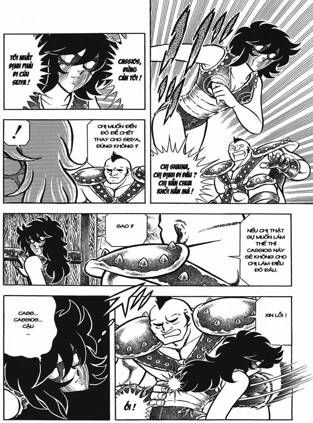 Truyện Tranh Áo Giáp Vàng - Saint Seiya trang 4