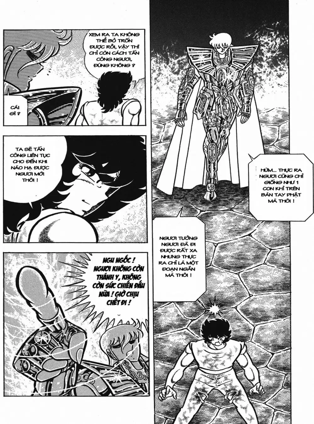Truyện Tranh Áo Giáp Vàng - Saint Seiya trang 4