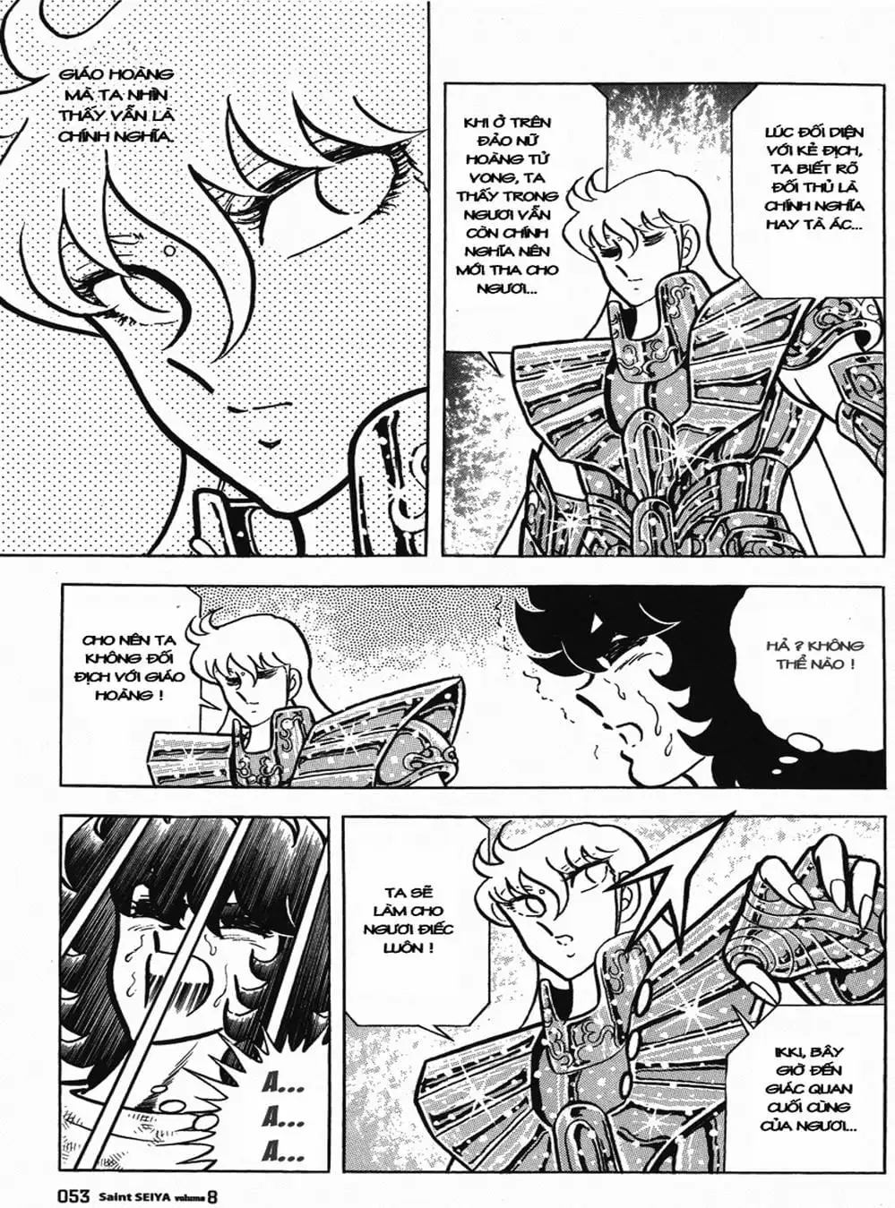 Truyện Tranh Áo Giáp Vàng - Saint Seiya trang 4