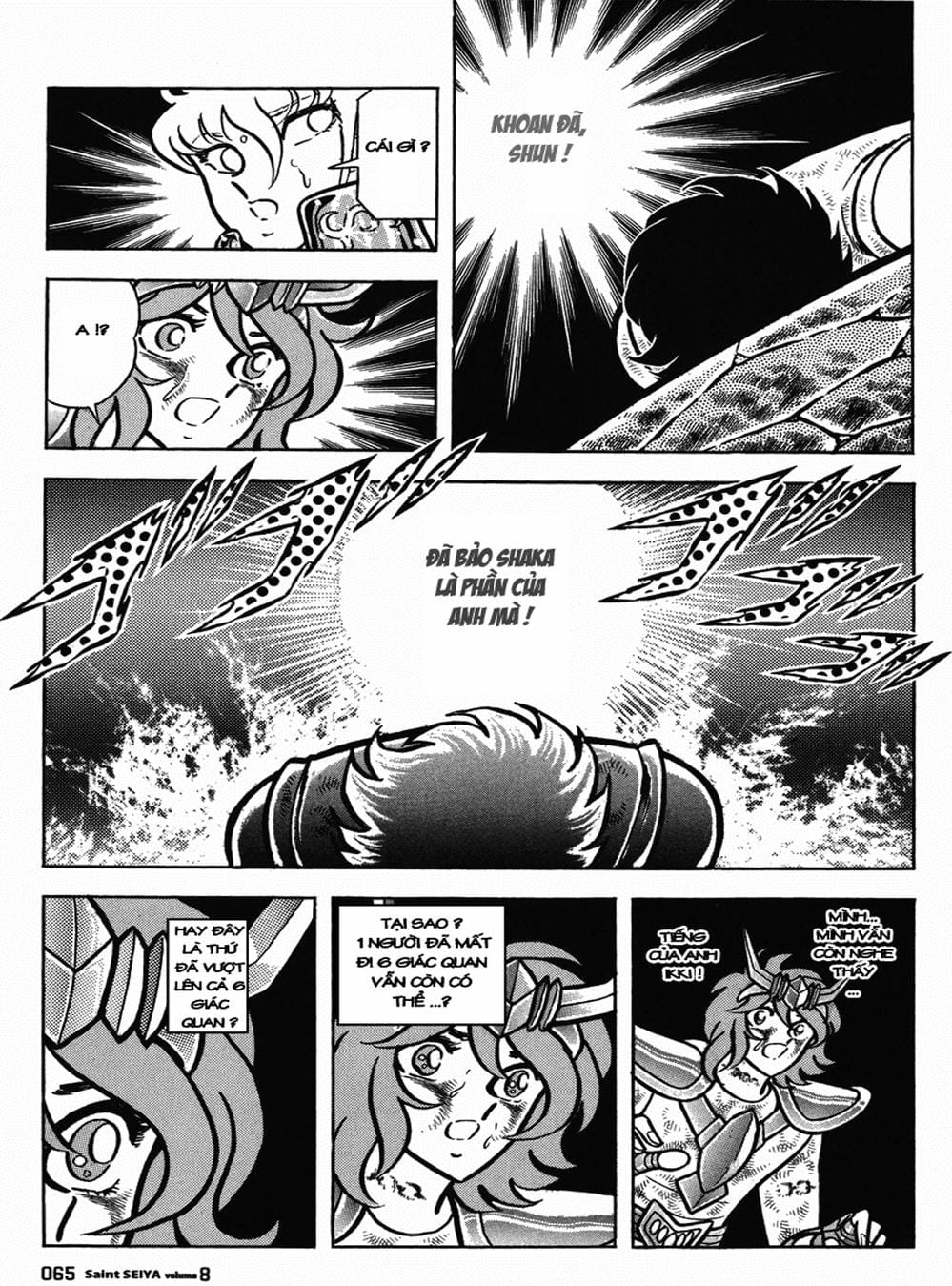 Truyện Tranh Áo Giáp Vàng - Saint Seiya trang 4