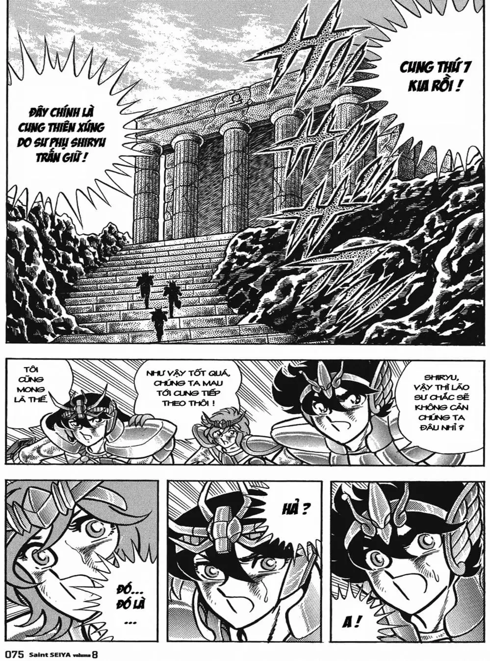 Truyện Tranh Áo Giáp Vàng - Saint Seiya trang 4