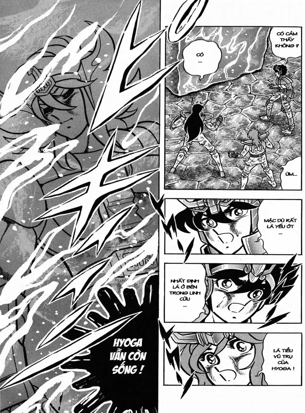 Truyện Tranh Áo Giáp Vàng - Saint Seiya trang 4