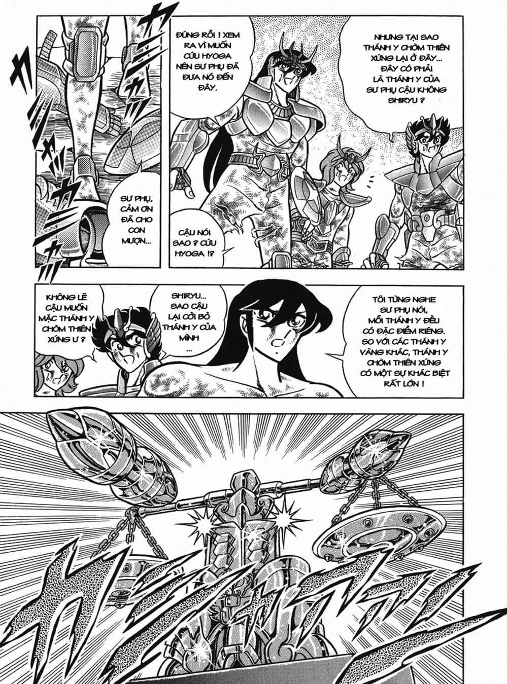 Truyện Tranh Áo Giáp Vàng - Saint Seiya trang 4