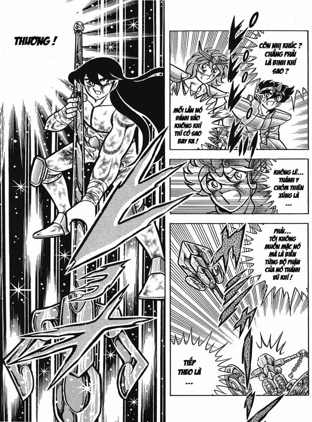 Truyện Tranh Áo Giáp Vàng - Saint Seiya trang 4
