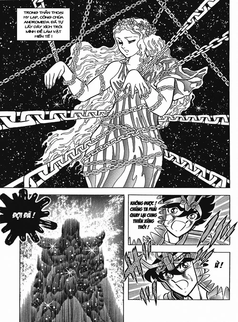 Truyện Tranh Áo Giáp Vàng - Saint Seiya trang 4