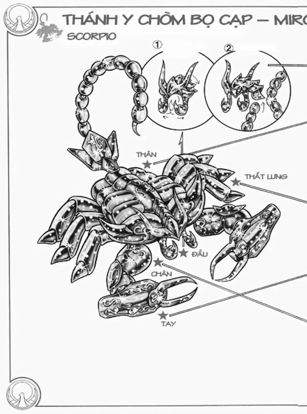 Truyện Tranh Áo Giáp Vàng - Saint Seiya trang 4