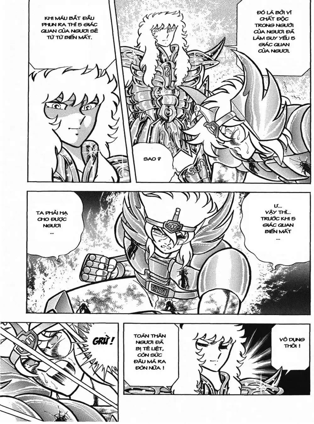 Truyện Tranh Áo Giáp Vàng - Saint Seiya trang 4