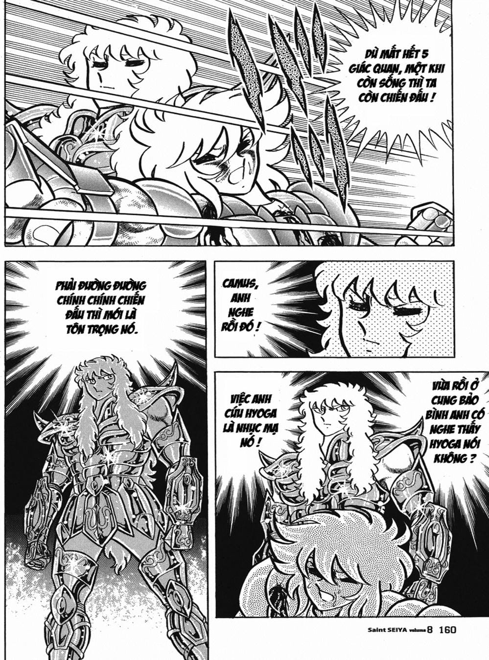 Truyện Tranh Áo Giáp Vàng - Saint Seiya trang 4