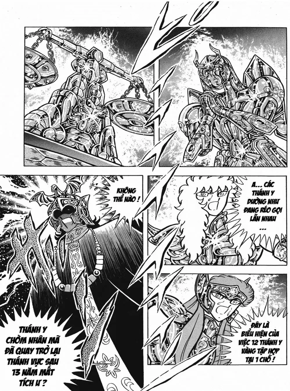 Truyện Tranh Áo Giáp Vàng - Saint Seiya trang 4