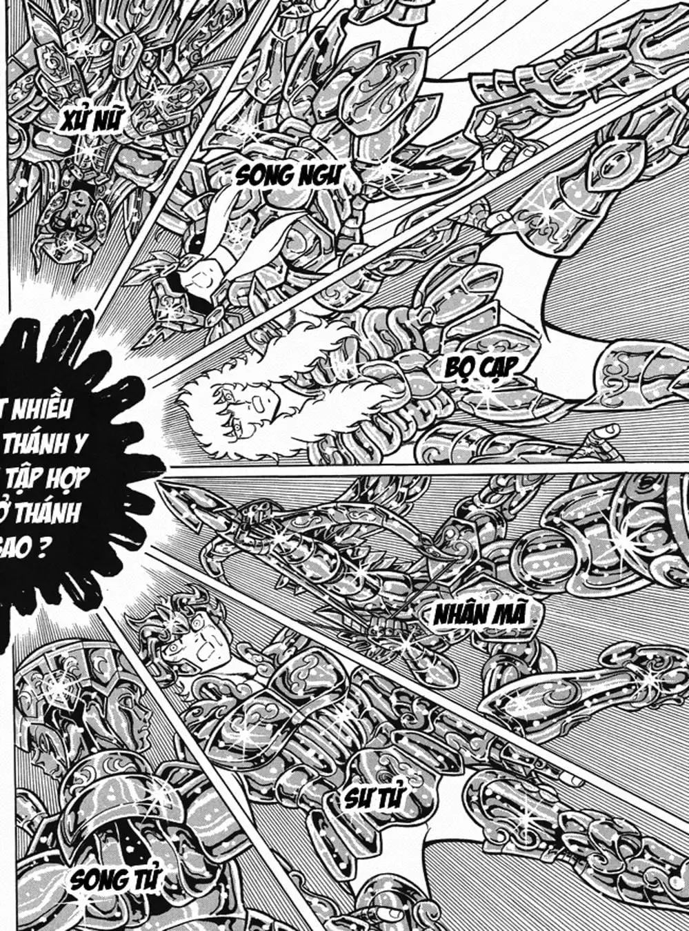 Truyện Tranh Áo Giáp Vàng - Saint Seiya trang 4