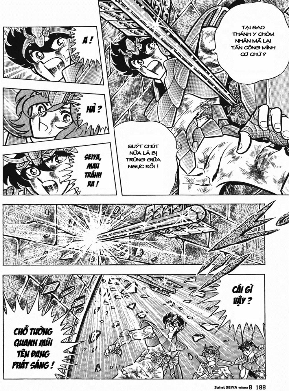 Truyện Tranh Áo Giáp Vàng - Saint Seiya trang 4