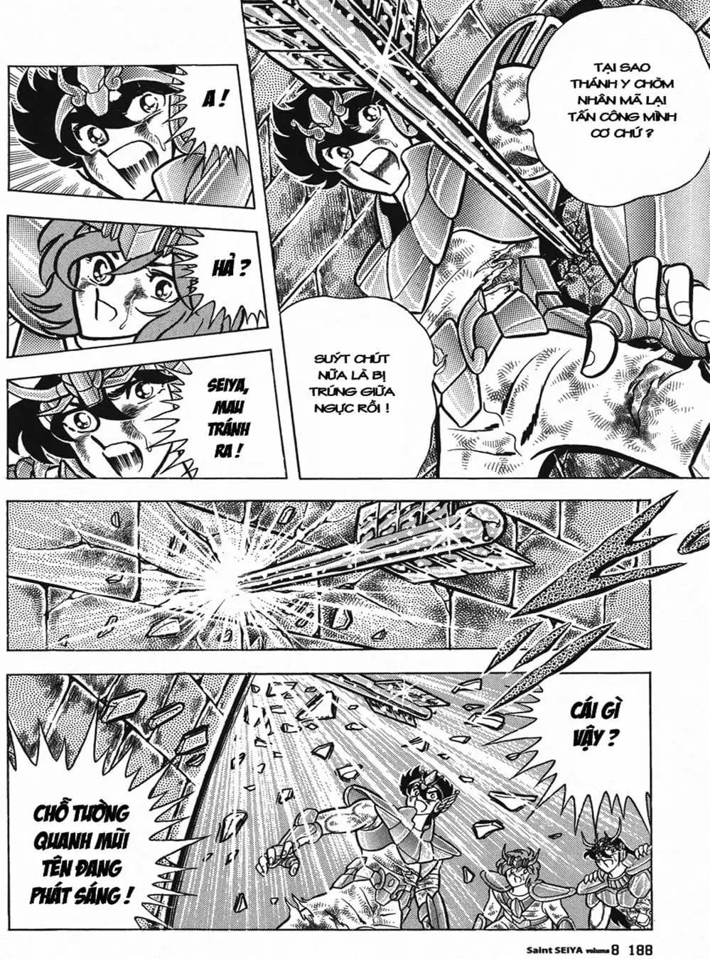 Truyện Tranh Áo Giáp Vàng - Saint Seiya trang 4