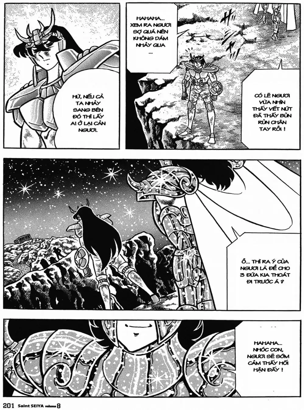 Truyện Tranh Áo Giáp Vàng - Saint Seiya trang 4