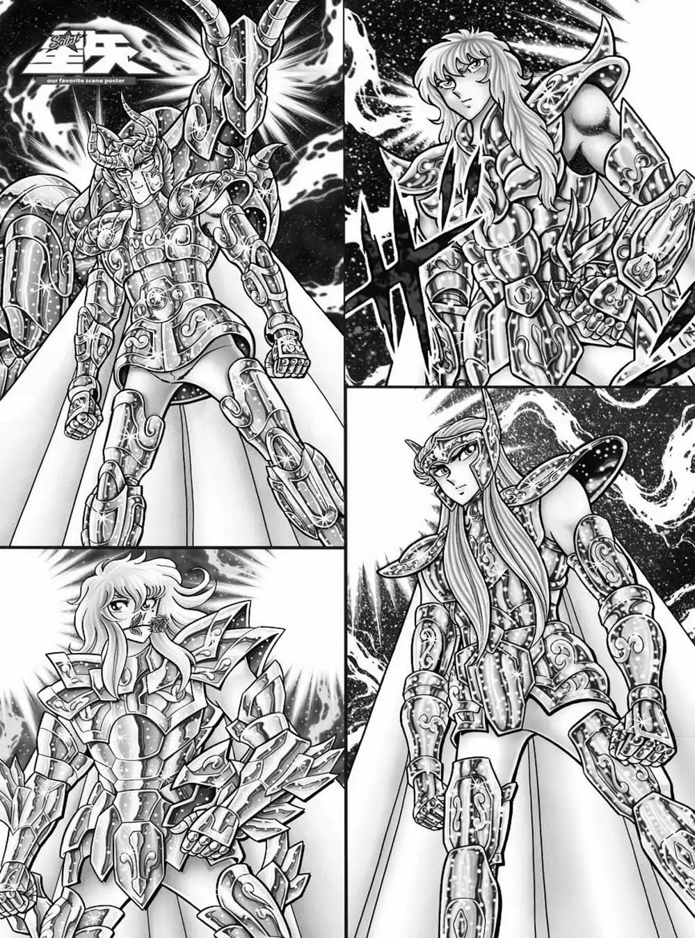 Truyện Tranh Áo Giáp Vàng - Saint Seiya trang 4