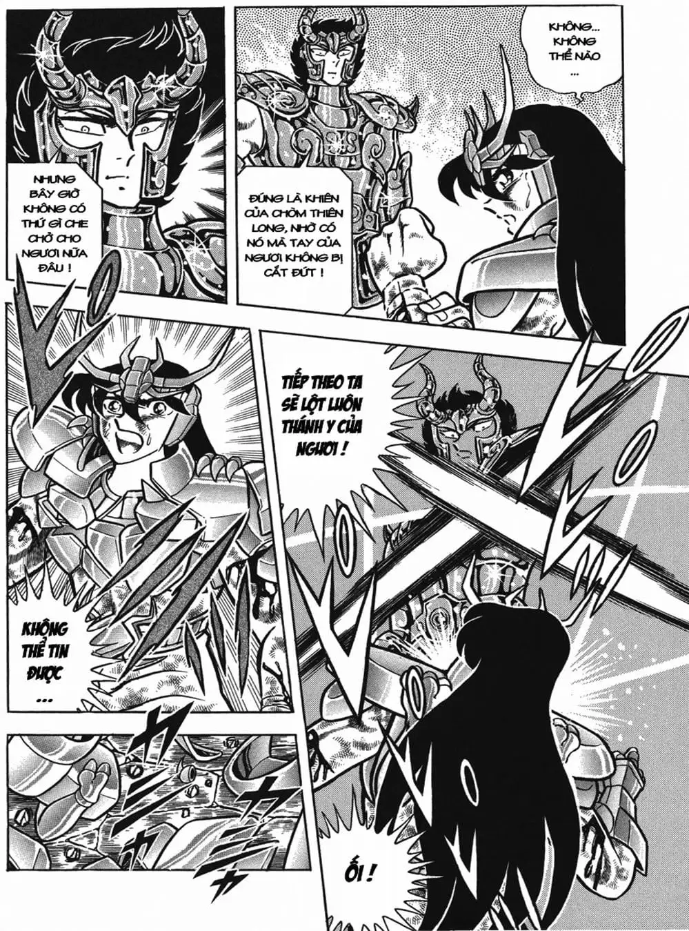 Truyện Tranh Áo Giáp Vàng - Saint Seiya trang 4