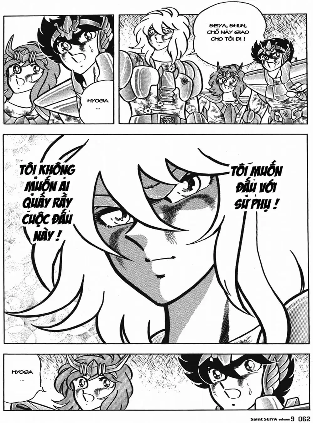 Truyện Tranh Áo Giáp Vàng - Saint Seiya trang 4