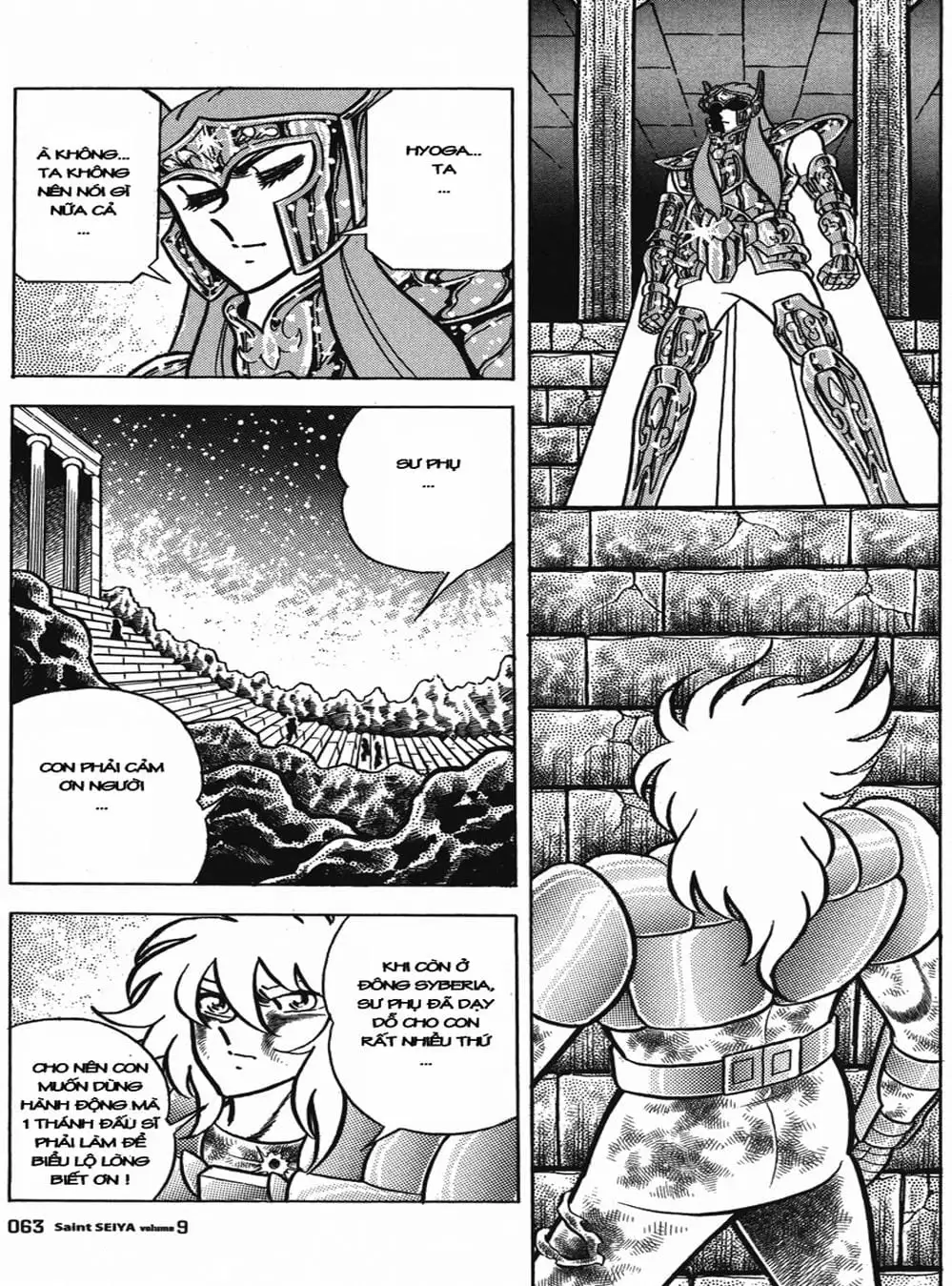 Truyện Tranh Áo Giáp Vàng - Saint Seiya trang 4
