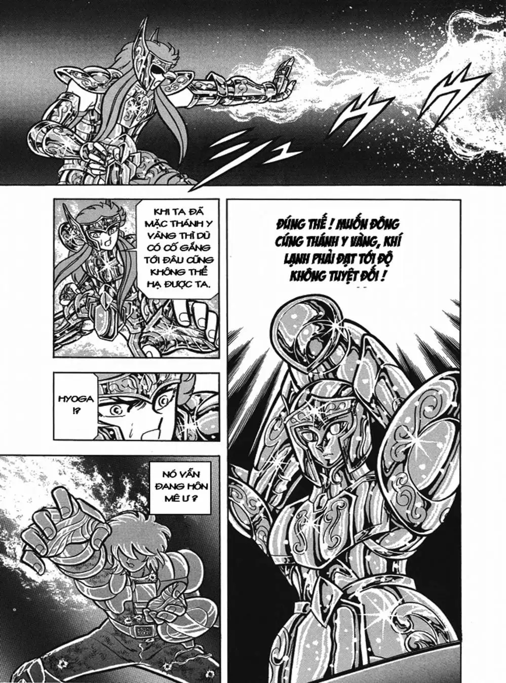 Truyện Tranh Áo Giáp Vàng - Saint Seiya trang 4