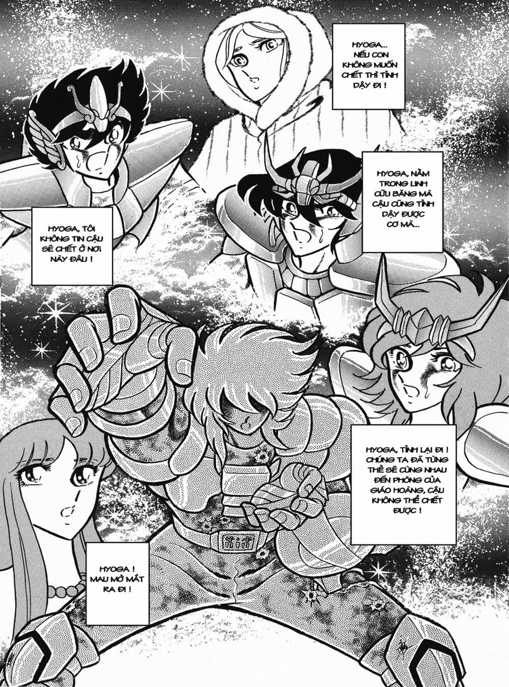 Truyện Tranh Áo Giáp Vàng - Saint Seiya trang 4