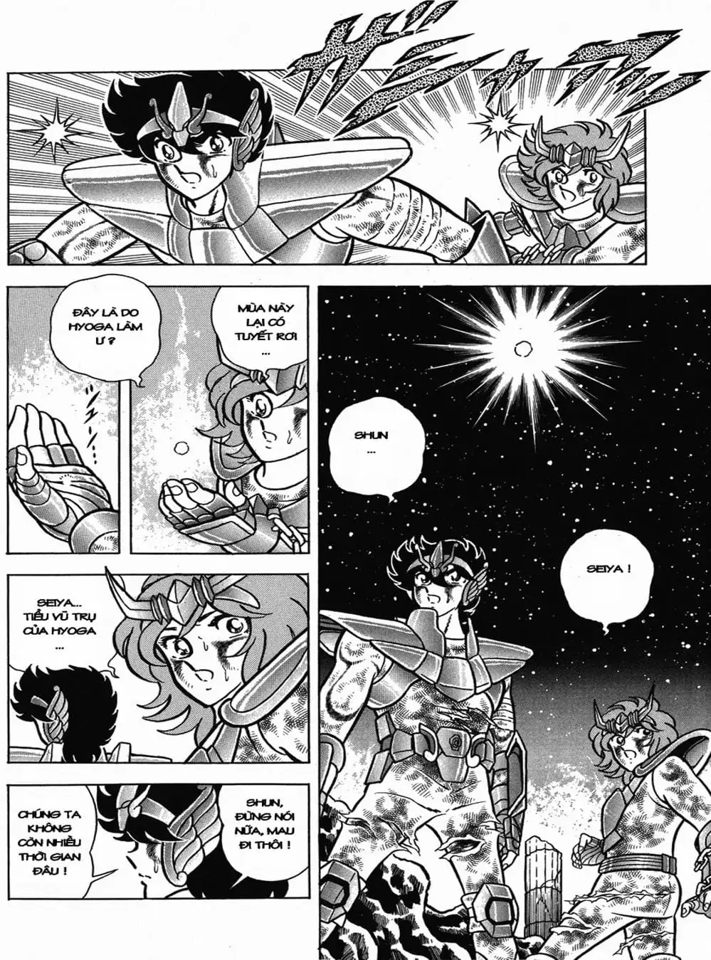 Truyện Tranh Áo Giáp Vàng - Saint Seiya trang 4