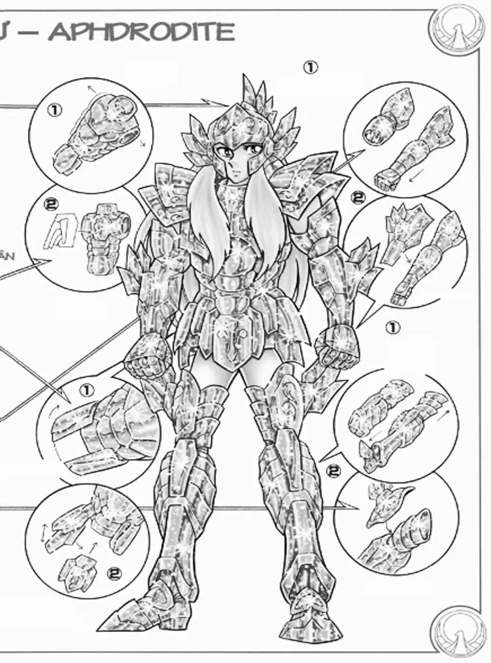 Truyện Tranh Áo Giáp Vàng - Saint Seiya trang 4