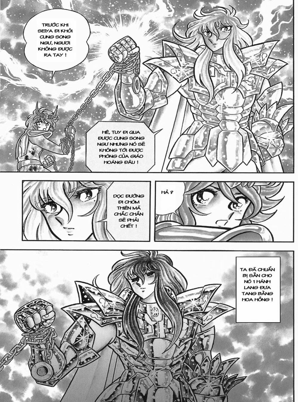 Truyện Tranh Áo Giáp Vàng - Saint Seiya trang 4