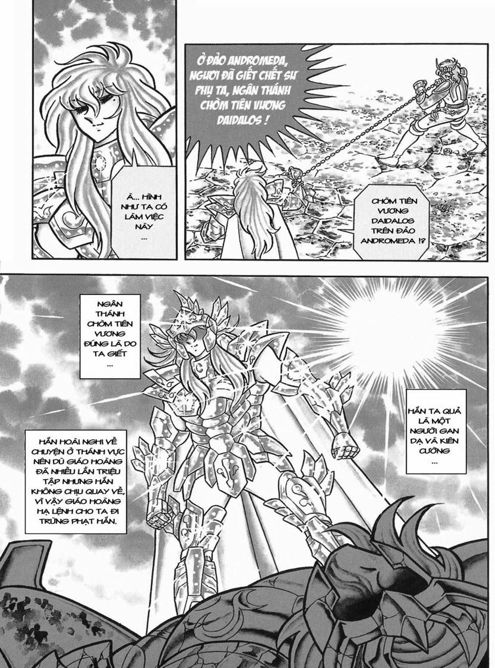 Truyện Tranh Áo Giáp Vàng - Saint Seiya trang 4