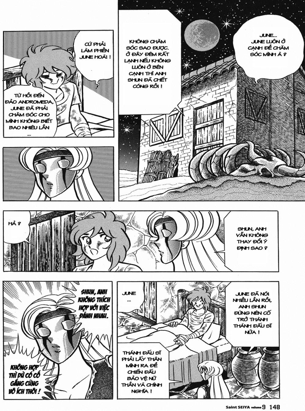 Truyện Tranh Áo Giáp Vàng - Saint Seiya trang 4