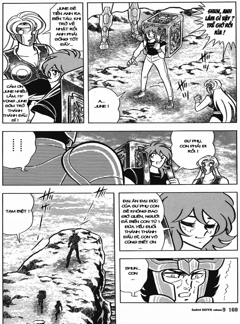 Truyện Tranh Áo Giáp Vàng - Saint Seiya trang 4