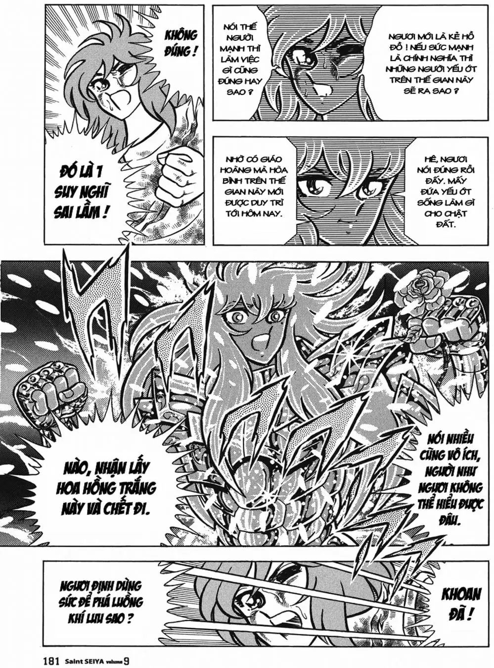 Truyện Tranh Áo Giáp Vàng - Saint Seiya trang 4