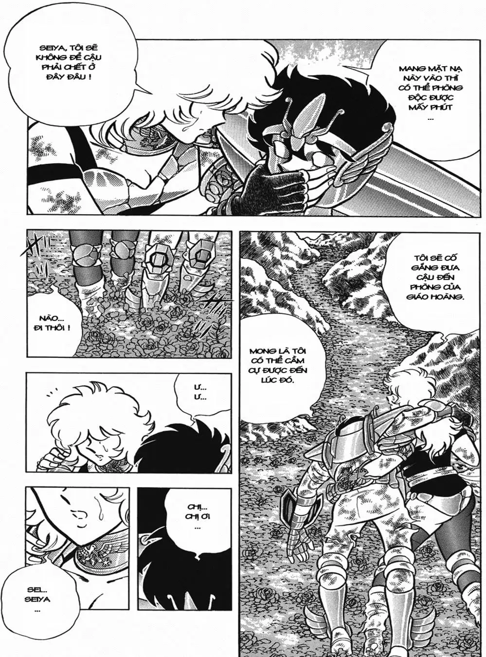 Truyện Tranh Áo Giáp Vàng - Saint Seiya trang 4