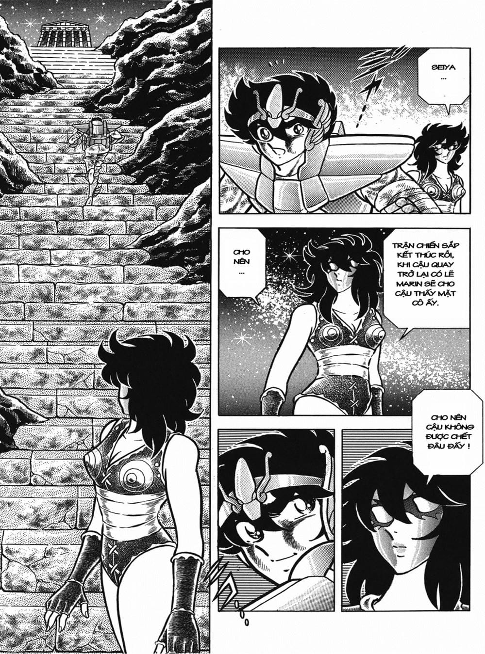 Truyện Tranh Áo Giáp Vàng - Saint Seiya trang 4