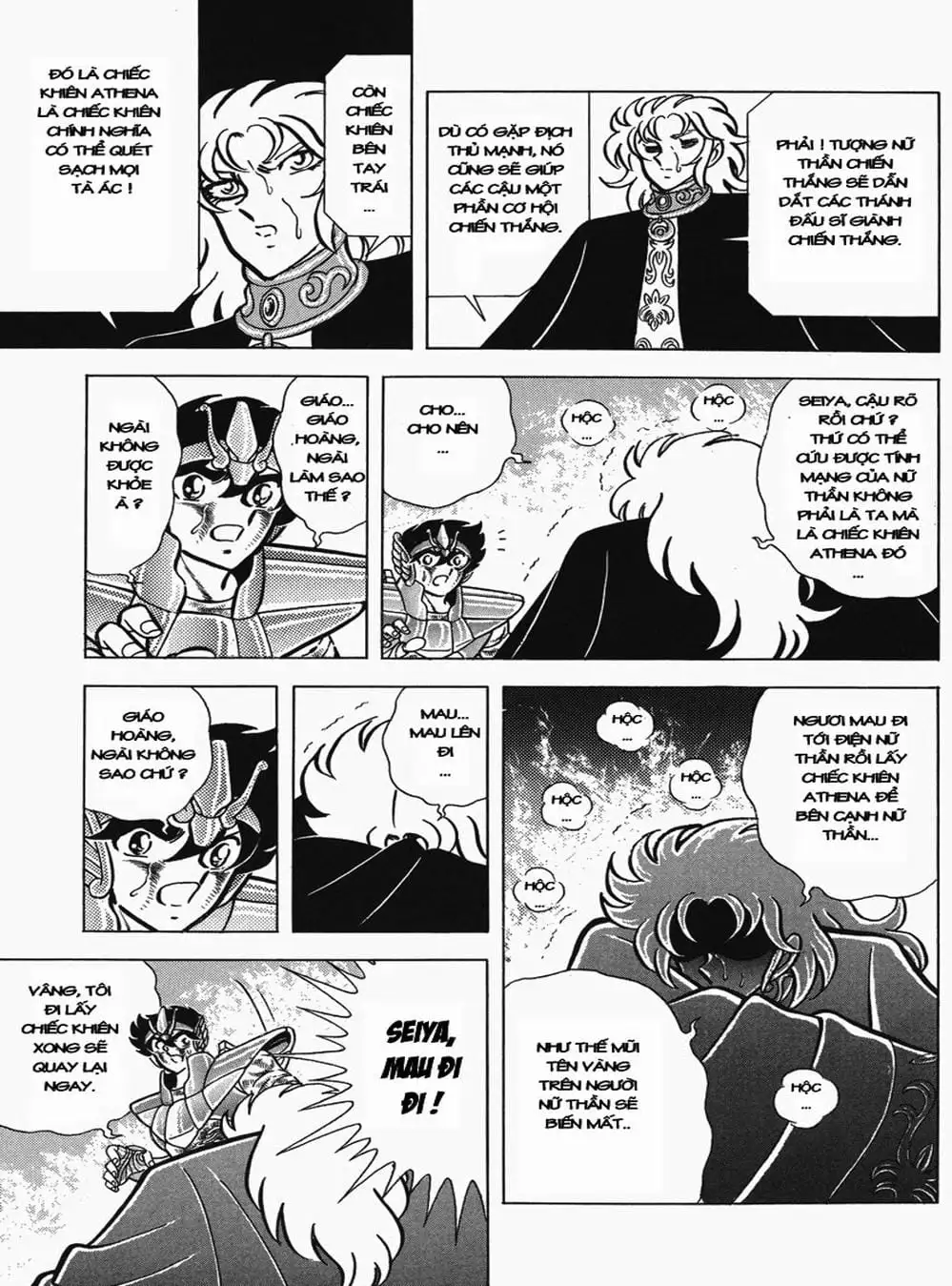 Truyện Tranh Áo Giáp Vàng - Saint Seiya trang 4