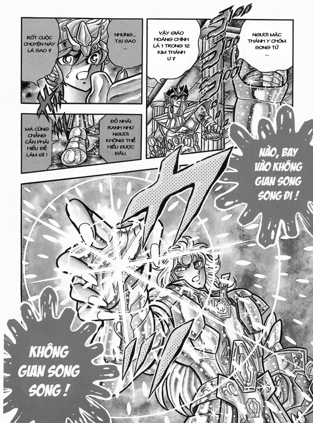 Truyện Tranh Áo Giáp Vàng - Saint Seiya trang 4