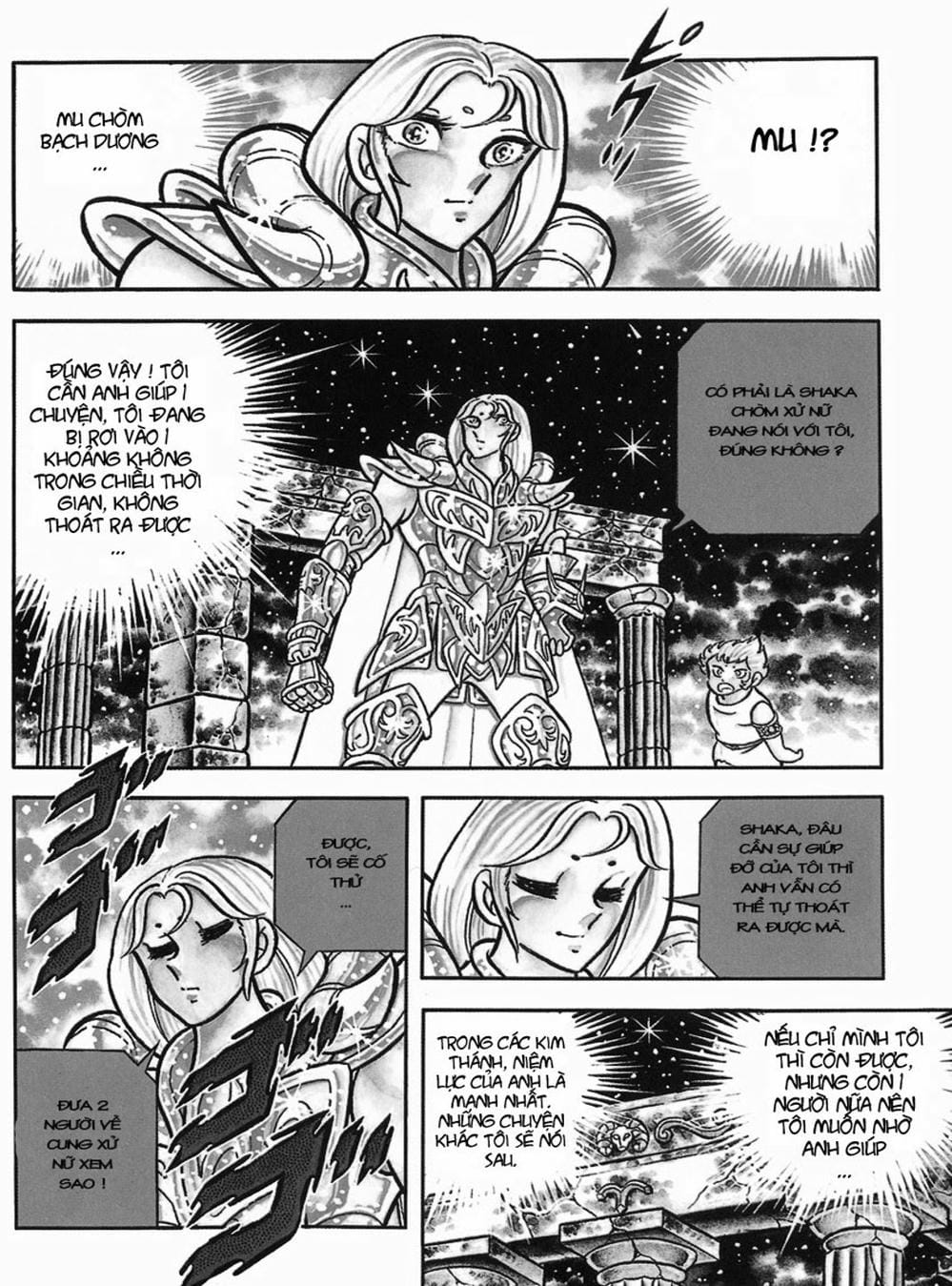 Truyện Tranh Áo Giáp Vàng - Saint Seiya trang 4