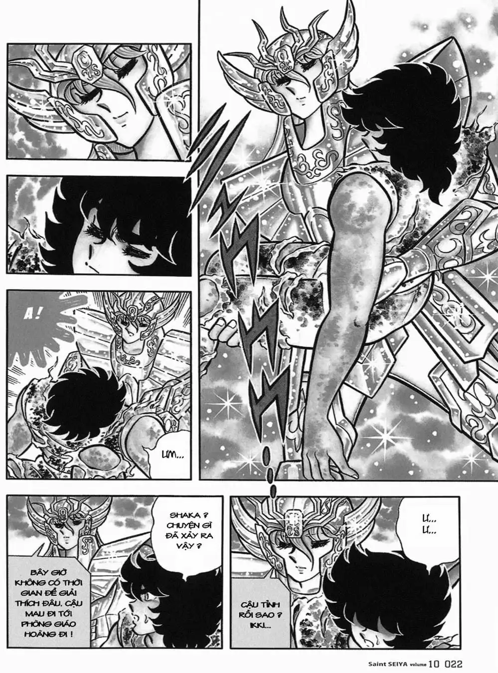 Truyện Tranh Áo Giáp Vàng - Saint Seiya trang 4