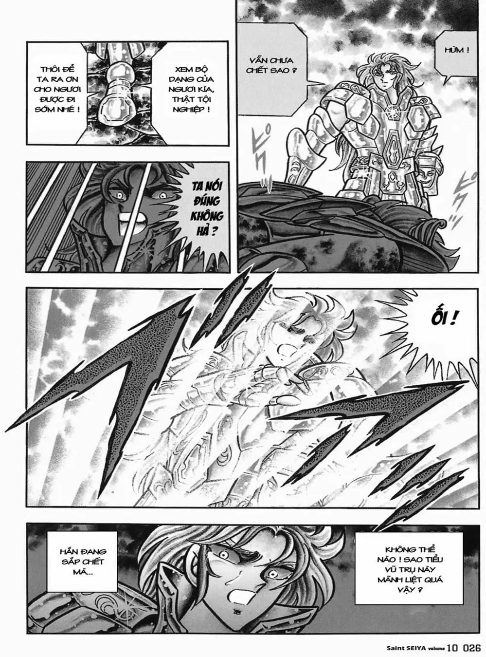 Truyện Tranh Áo Giáp Vàng - Saint Seiya trang 4