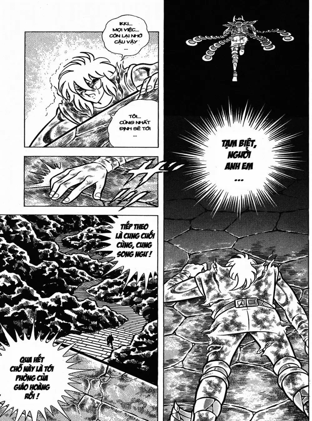 Truyện Tranh Áo Giáp Vàng - Saint Seiya trang 4