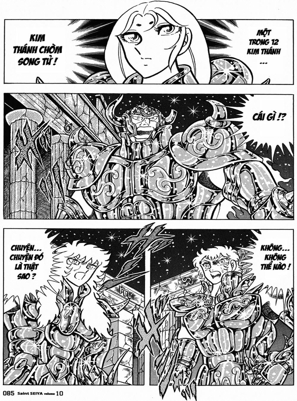 Truyện Tranh Áo Giáp Vàng - Saint Seiya trang 4