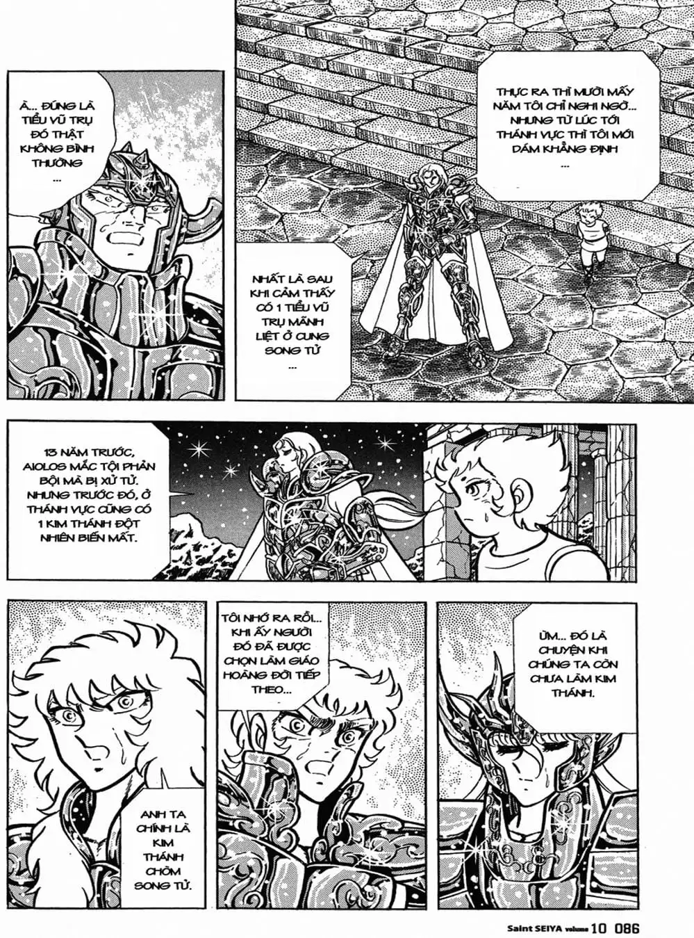 Truyện Tranh Áo Giáp Vàng - Saint Seiya trang 4