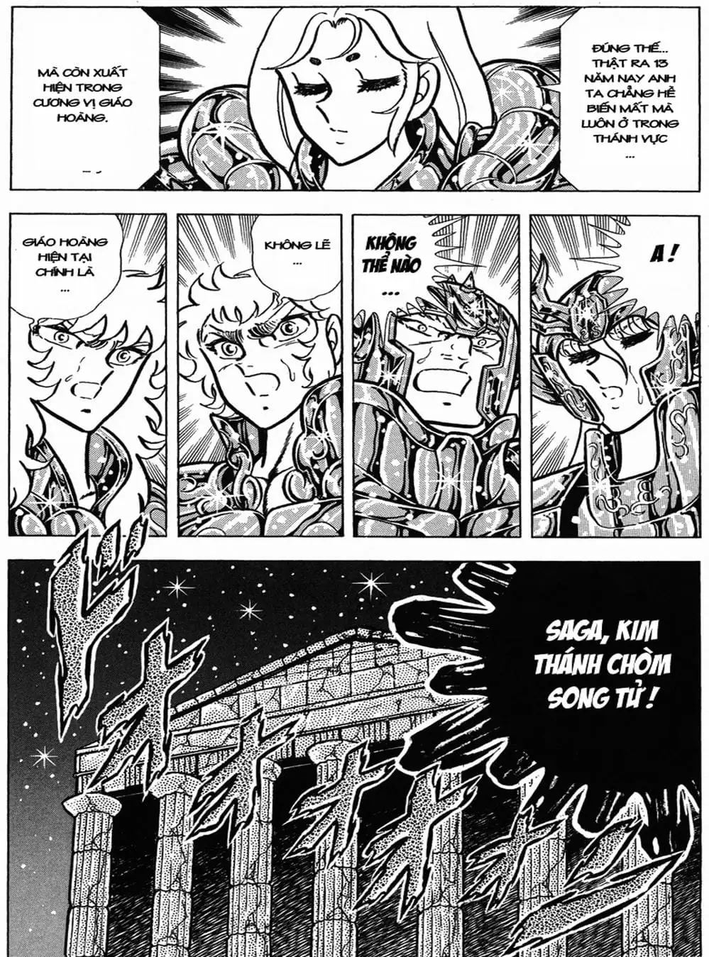Truyện Tranh Áo Giáp Vàng - Saint Seiya trang 4