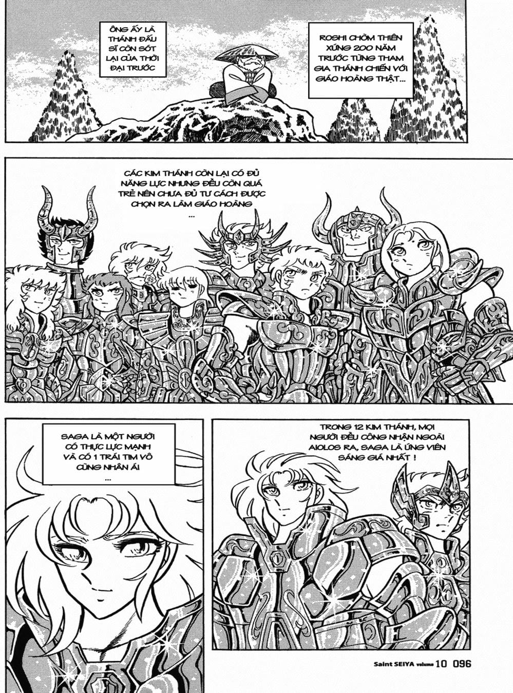 Truyện Tranh Áo Giáp Vàng - Saint Seiya trang 4
