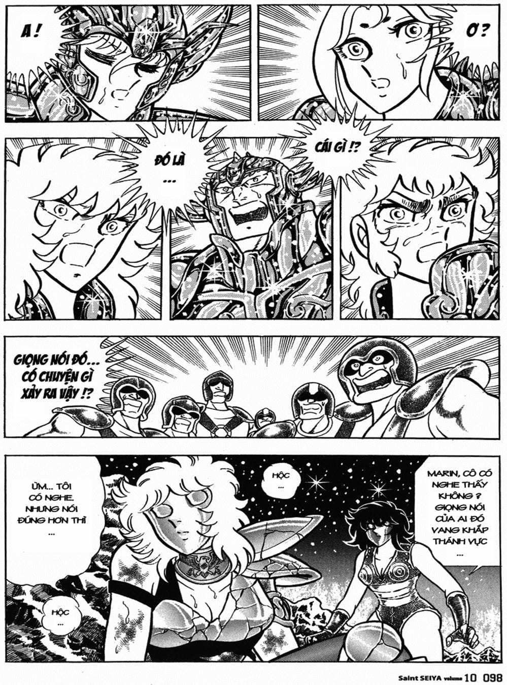 Truyện Tranh Áo Giáp Vàng - Saint Seiya trang 4