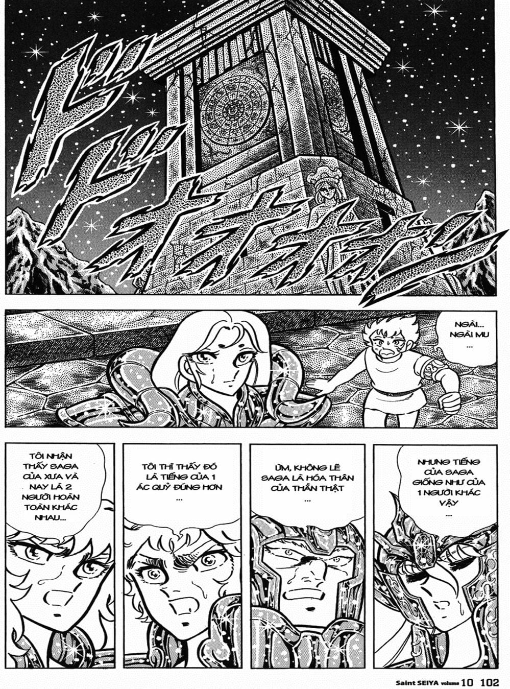 Truyện Tranh Áo Giáp Vàng - Saint Seiya trang 4