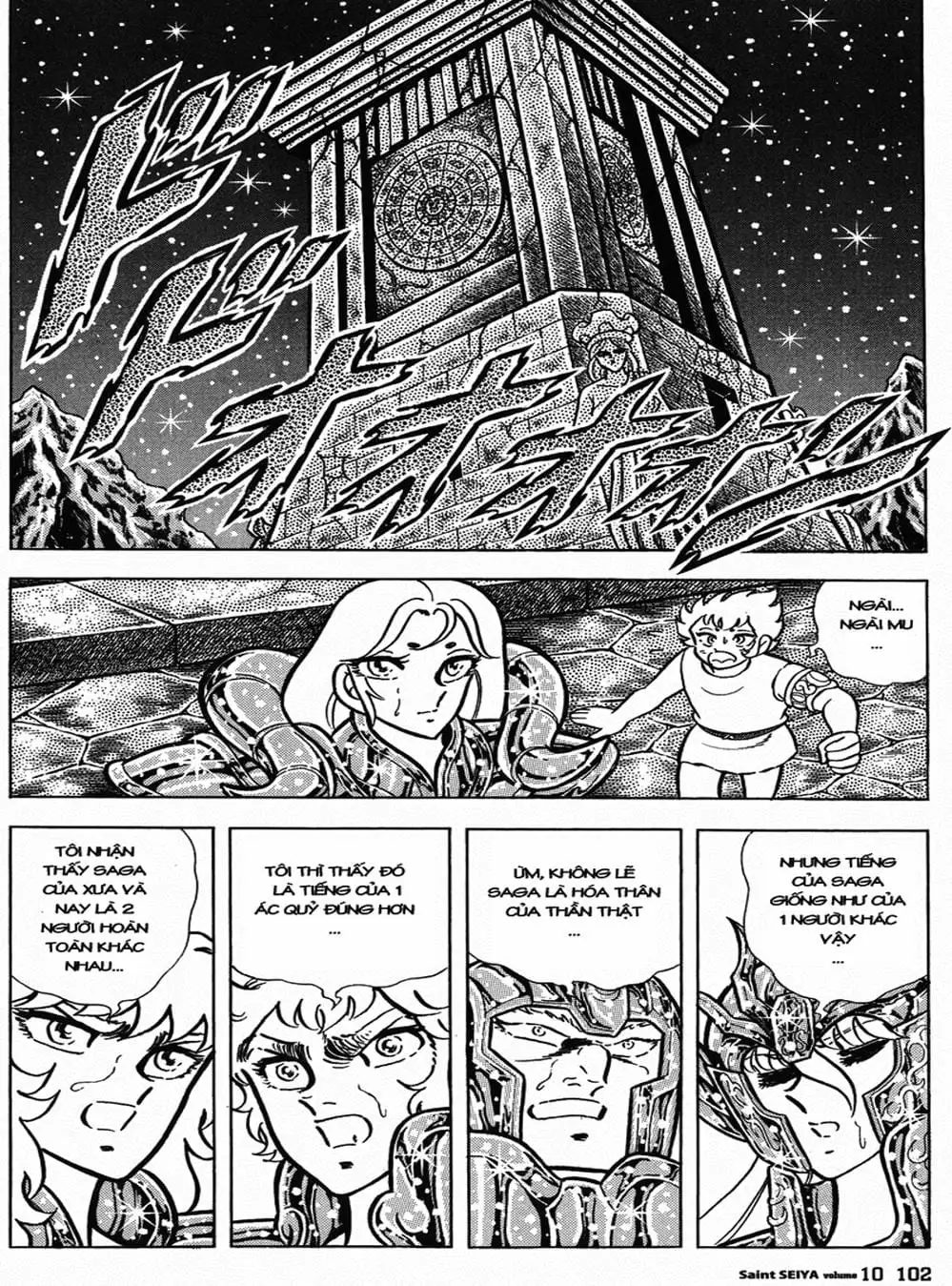 Truyện Tranh Áo Giáp Vàng - Saint Seiya trang 4