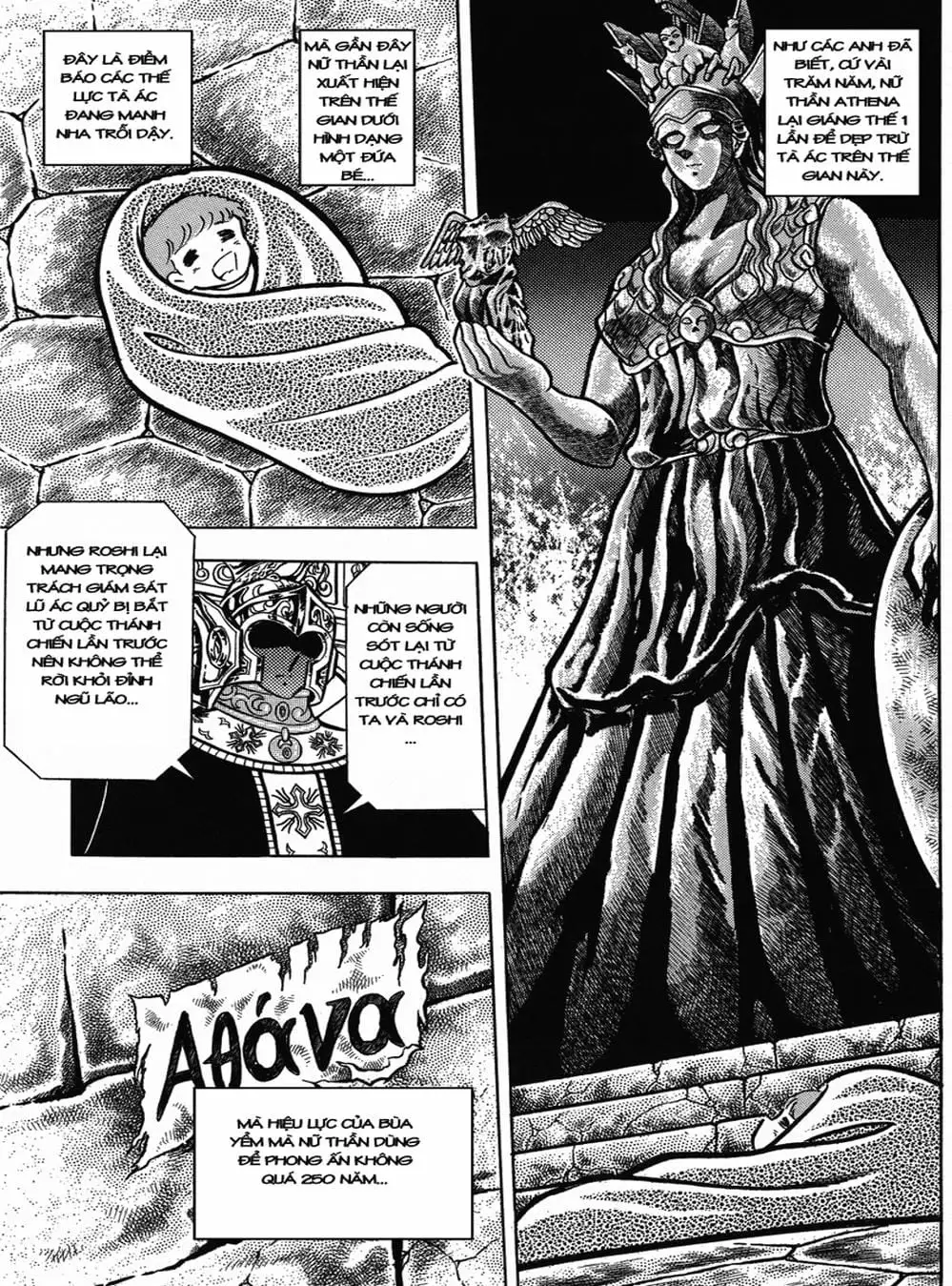 Truyện Tranh Áo Giáp Vàng - Saint Seiya trang 4